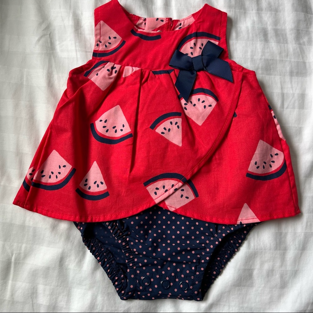 Just One You by Carter’s Watermelon One-Piece, Size Newborn
